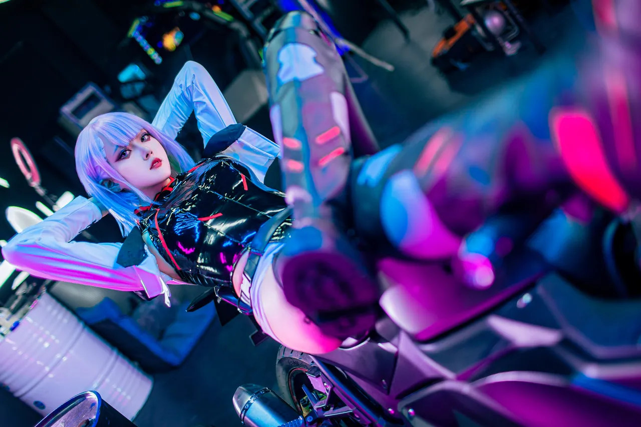 Natsuko夏夏子 - 赛博朋克边缘行者Lucy-erohere7.webp